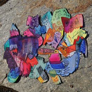 green river yellow cat / spiral jetty spiral schnecki