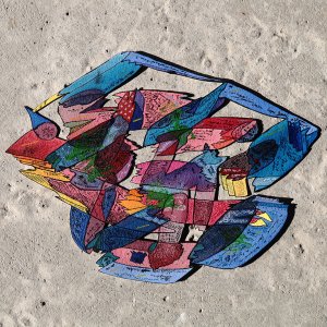 die beiden Mädels aus Belarus malen einfach mein Bild weiter