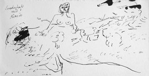 ´Landschaft mit Riesin´