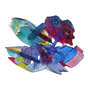 so orange in blue Nancy