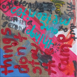 ´Things Dont Stay The Same - Things Are Meteorites - They Float For An Eternity - To Burn In A Second To Dust´