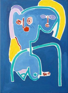 ´Zwei Köpfe (mit gelb) ´